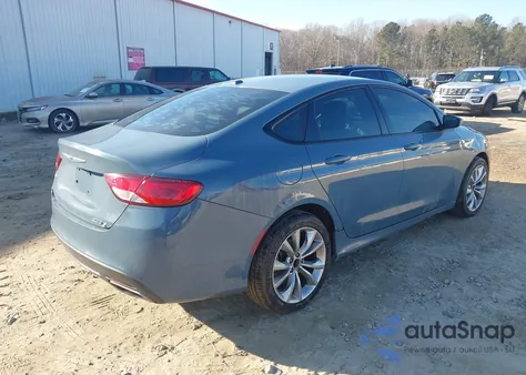 2015 Chrysler 200 S z USA, uszkodzony, nr VIN 1C3CCCBB5FN676884